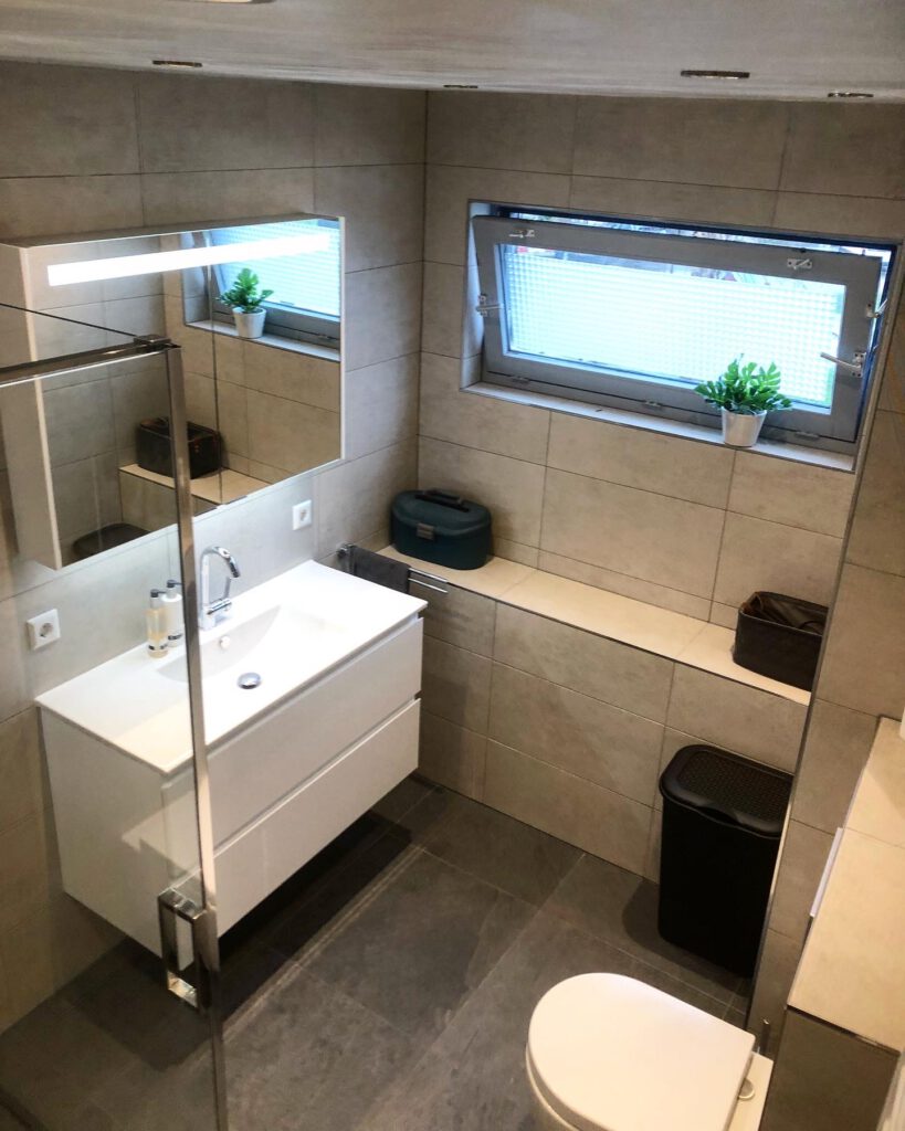 Badkamer| Modern | Beton look