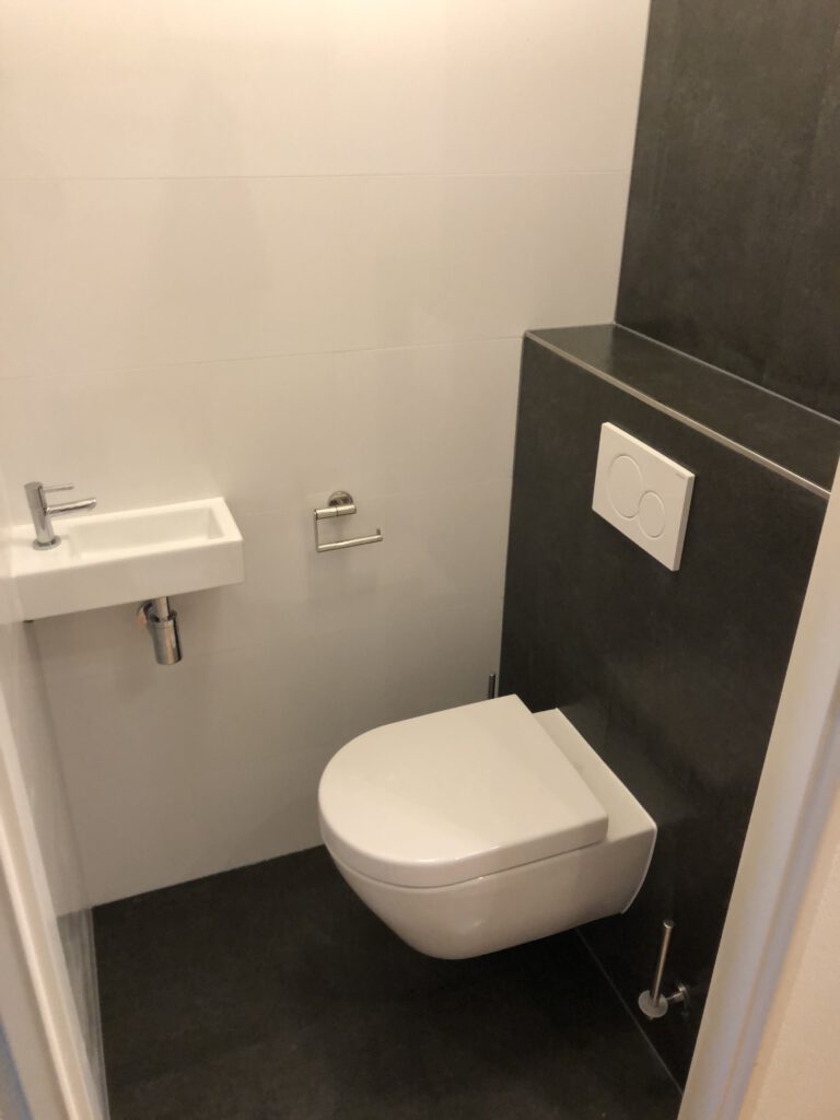 Toilet | Modern | Grijs/wit