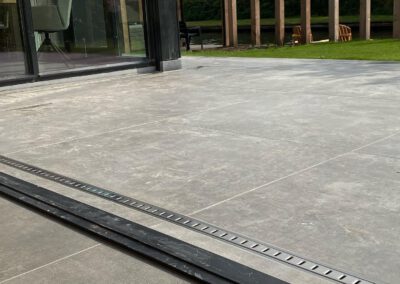 Terras en XXL tegels te Montfoort